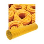 Q 80 mm PVC Delikli Drenaj Boru - Görsel 2