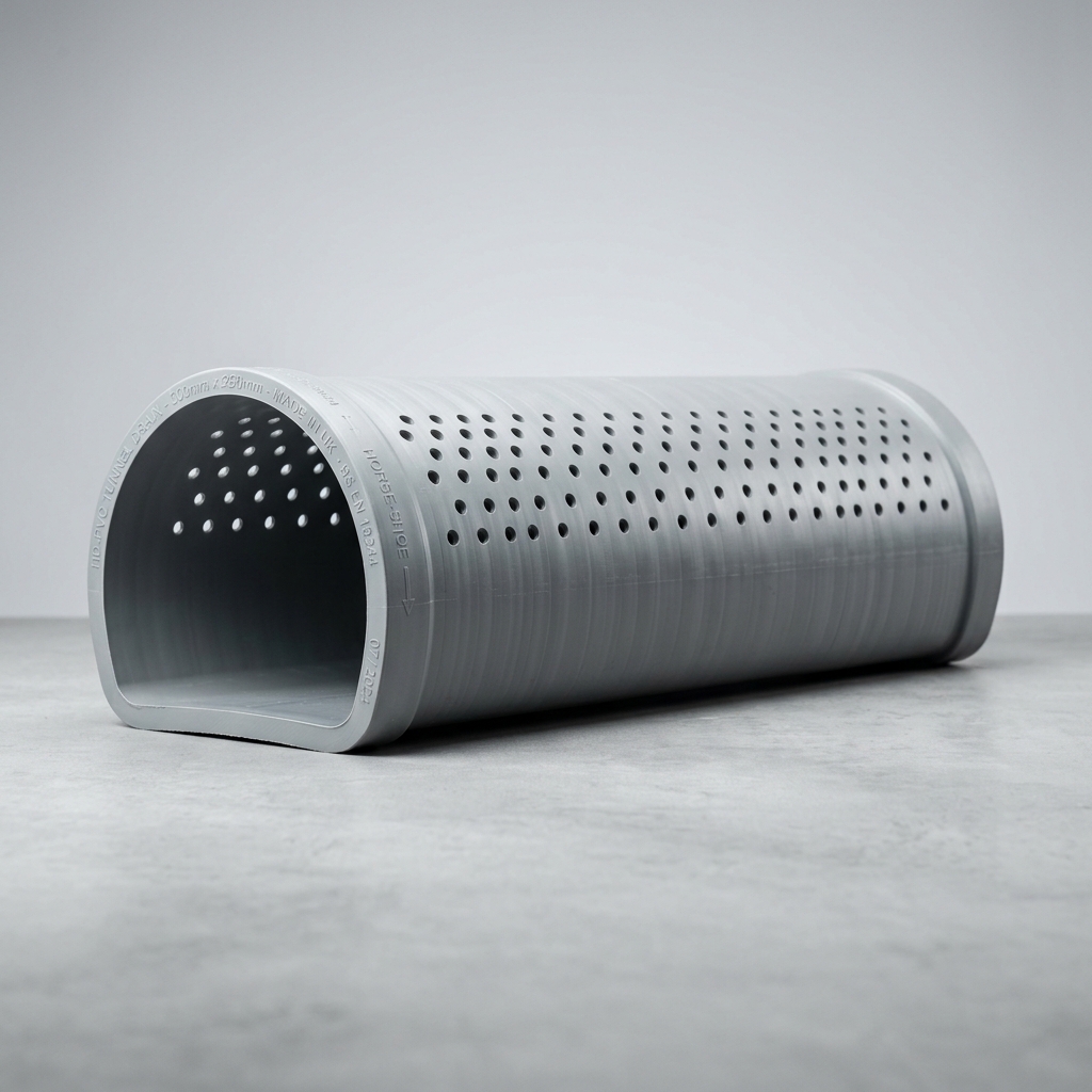 PVC Tünel Tipi Drenaj Borusu